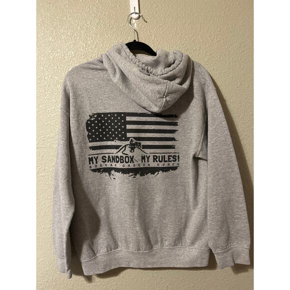 Oregon Dunes 'My Sandbox, My Rules' Pullover Hoodie - Picture 3 of 4